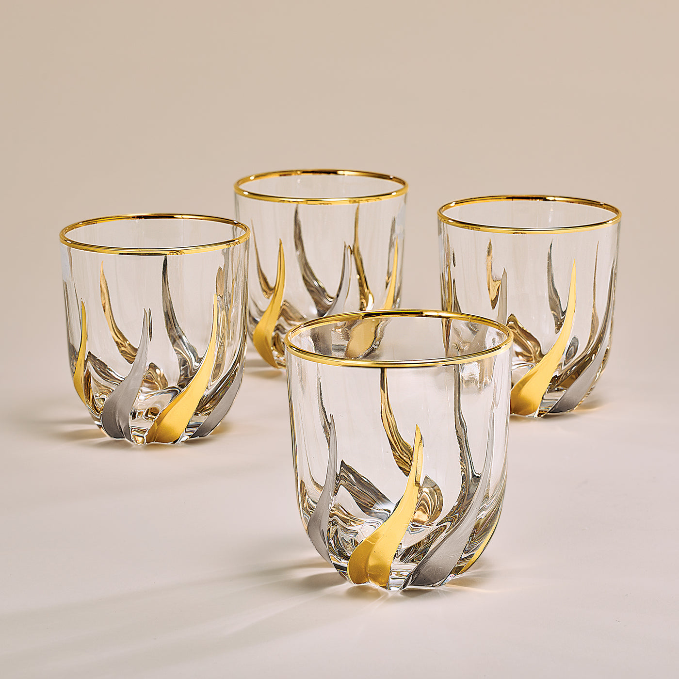 Moonlight Majesty Stemless Glasses Set Of 4 (Preorder)