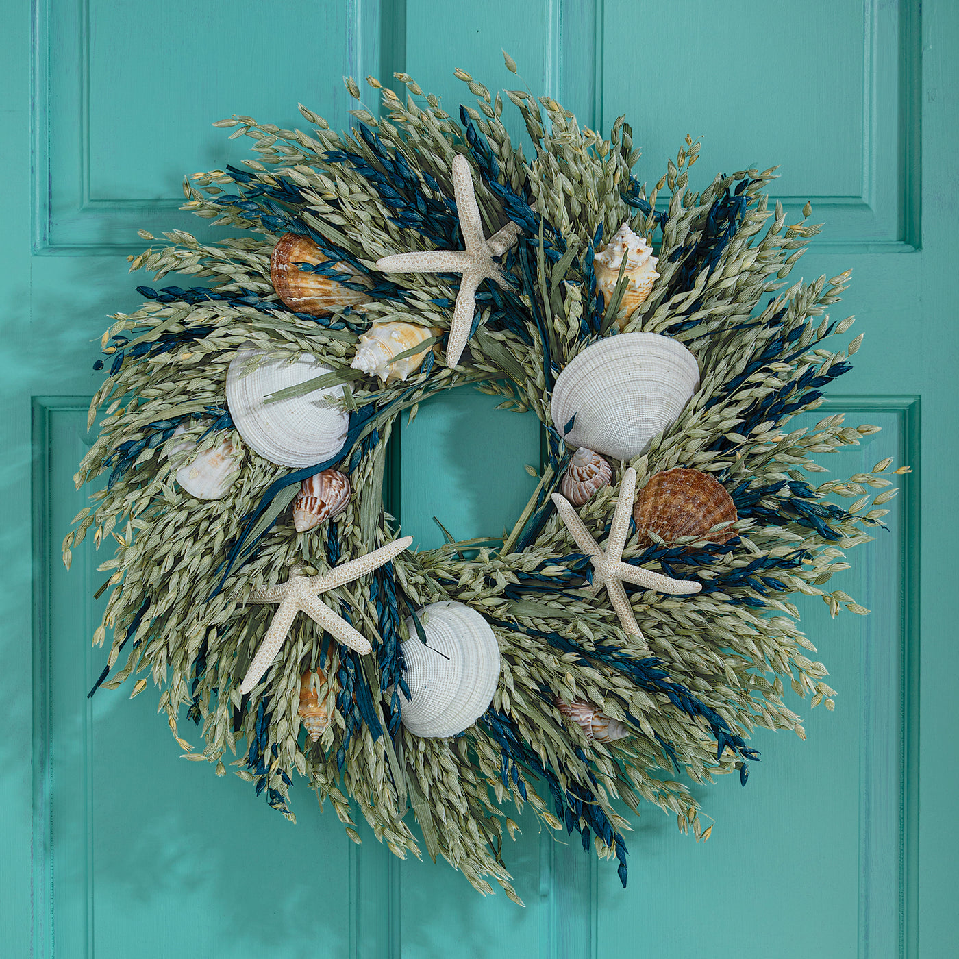 Coastal Seashell Wreath