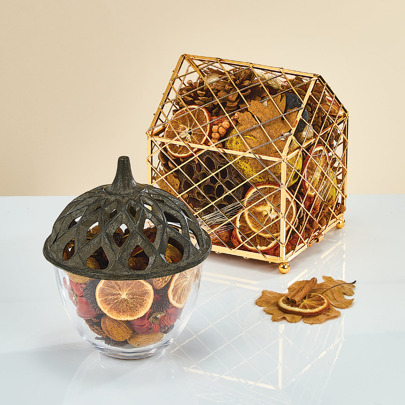 Harvest Citrus Wire House Potpourri