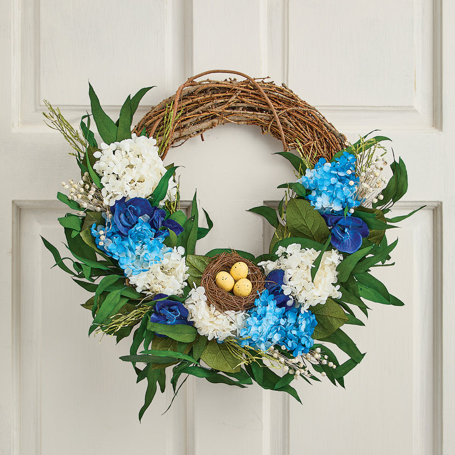 Hideaway In The Hydrangeas Wreath (Preorder)