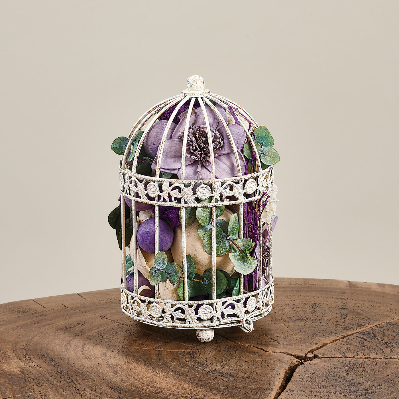 Metal Lavender Potpourri Vintage Style Birdcage