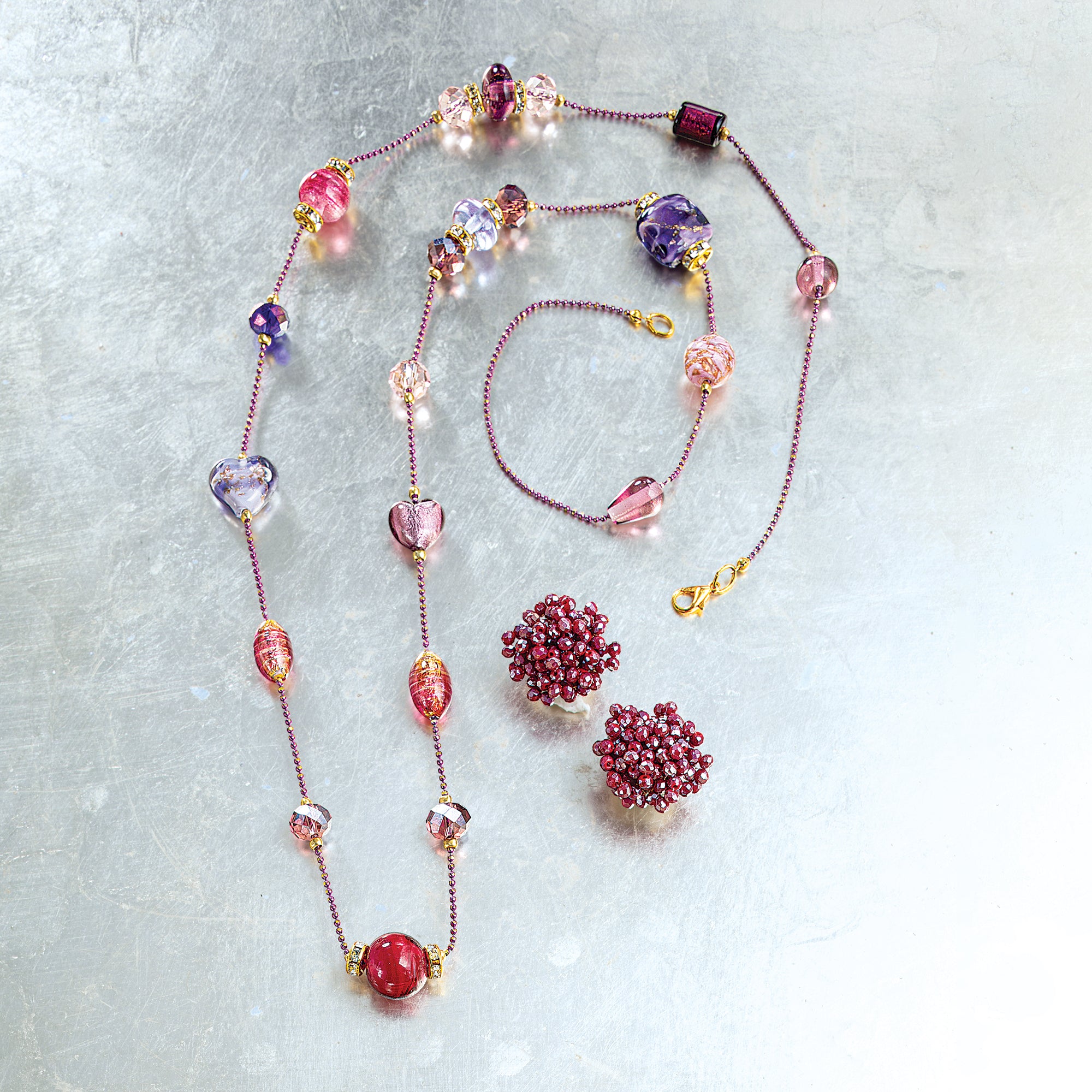 Precious Colors Murano Glass Necklace