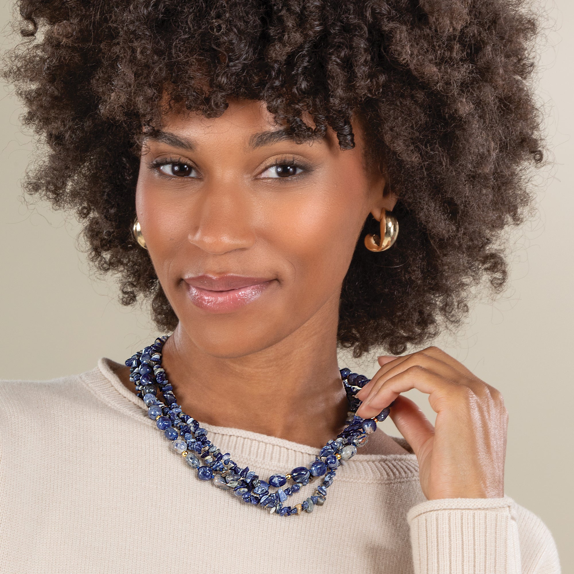 Into The Blue Three-In-One Necklace