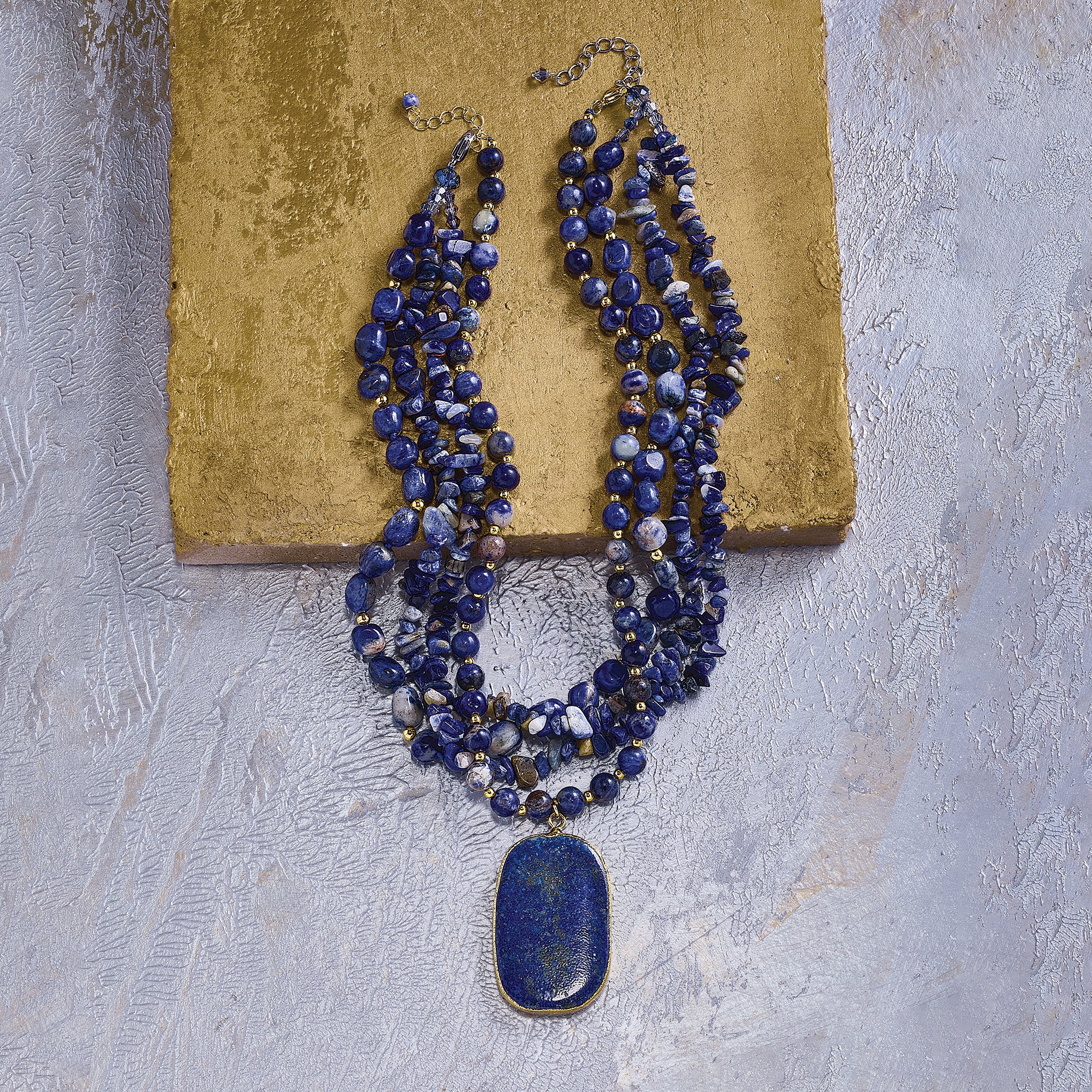 Into The Blue Three-In-One Necklace