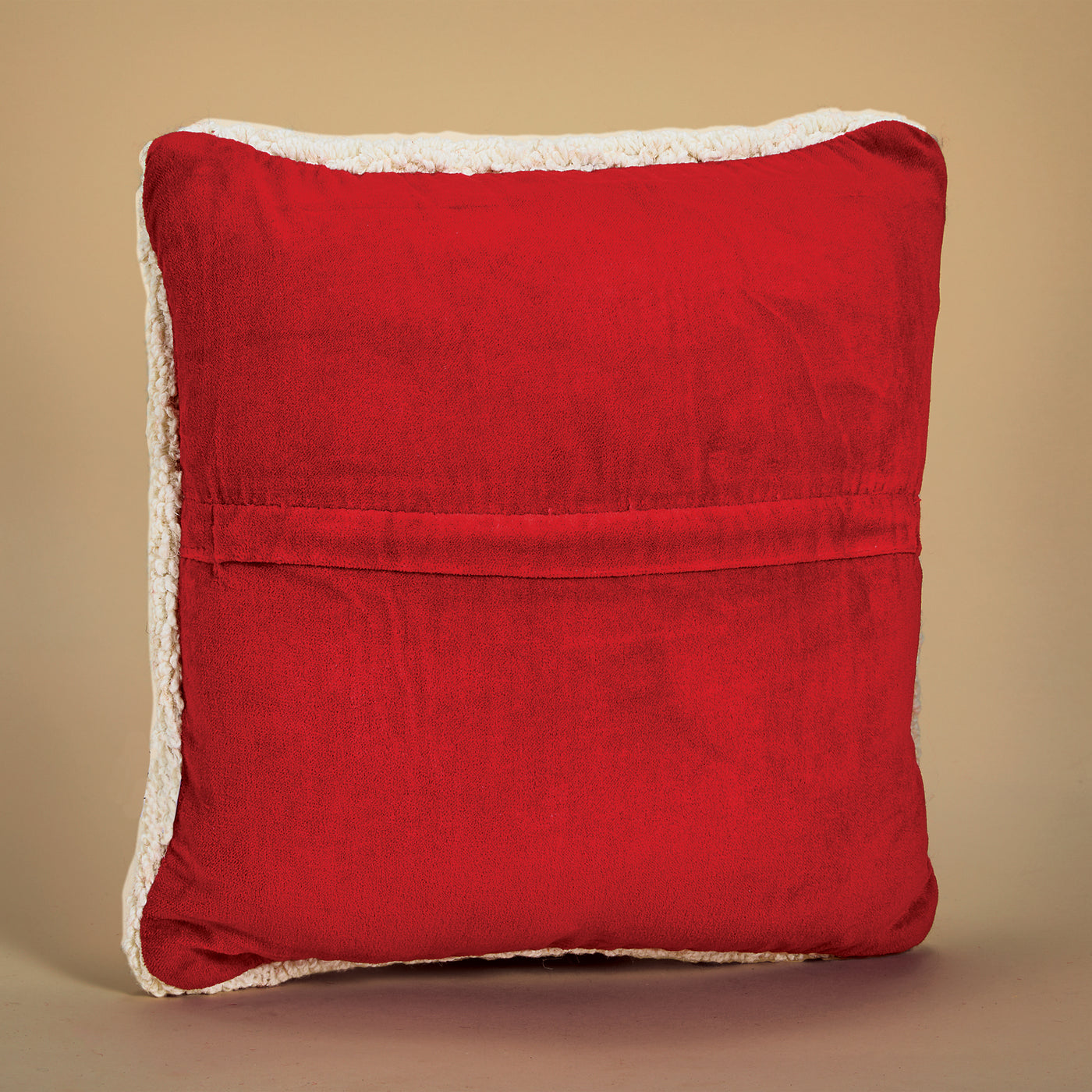 Hand-Hooked & Loomed Heart Pillow