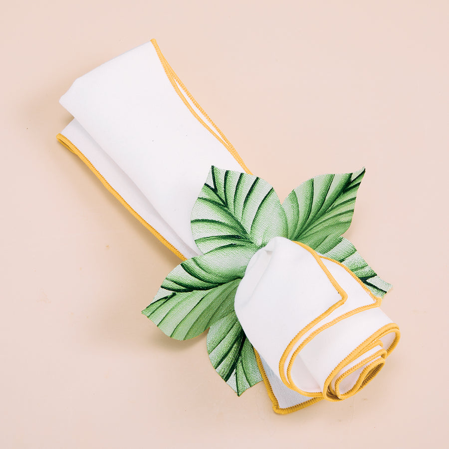 Magnolia Napkin & Ring Set (Preorder)