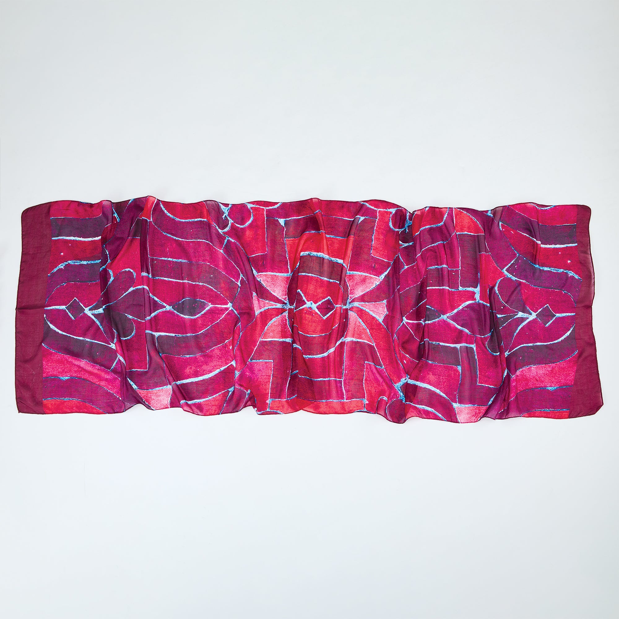 Verre Rouge Silk Scarf