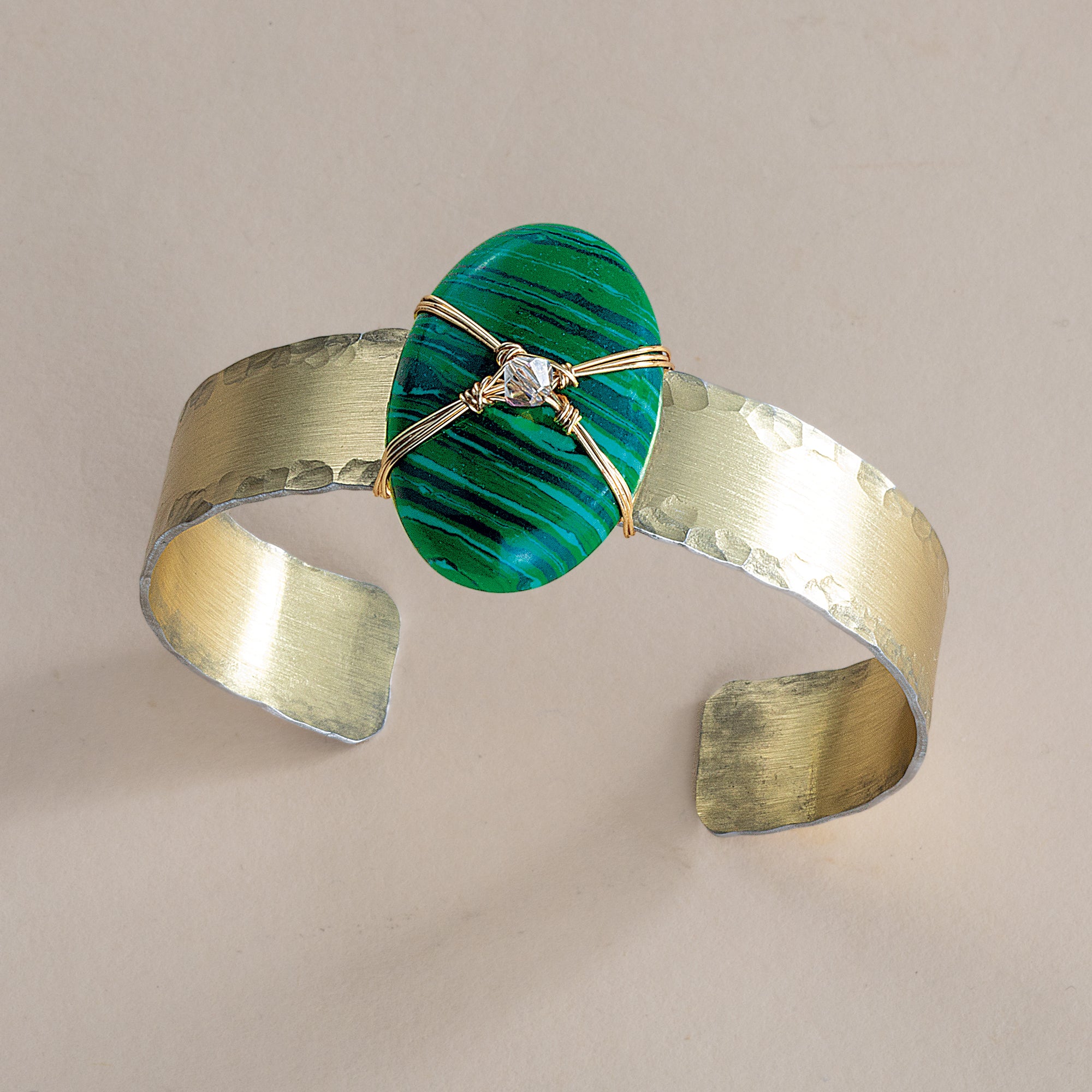 Magnificent Malachite Cuff