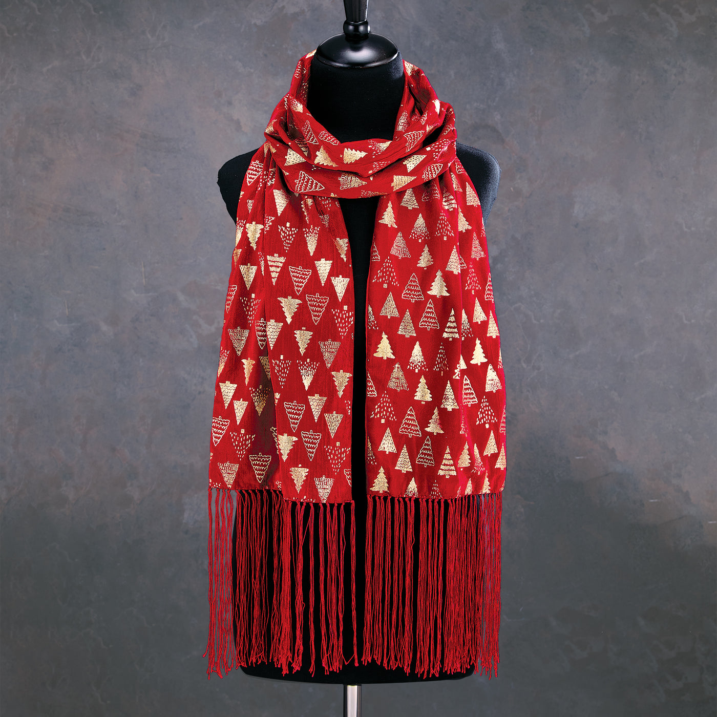 Red Velvet Christmas Dreams Scarf