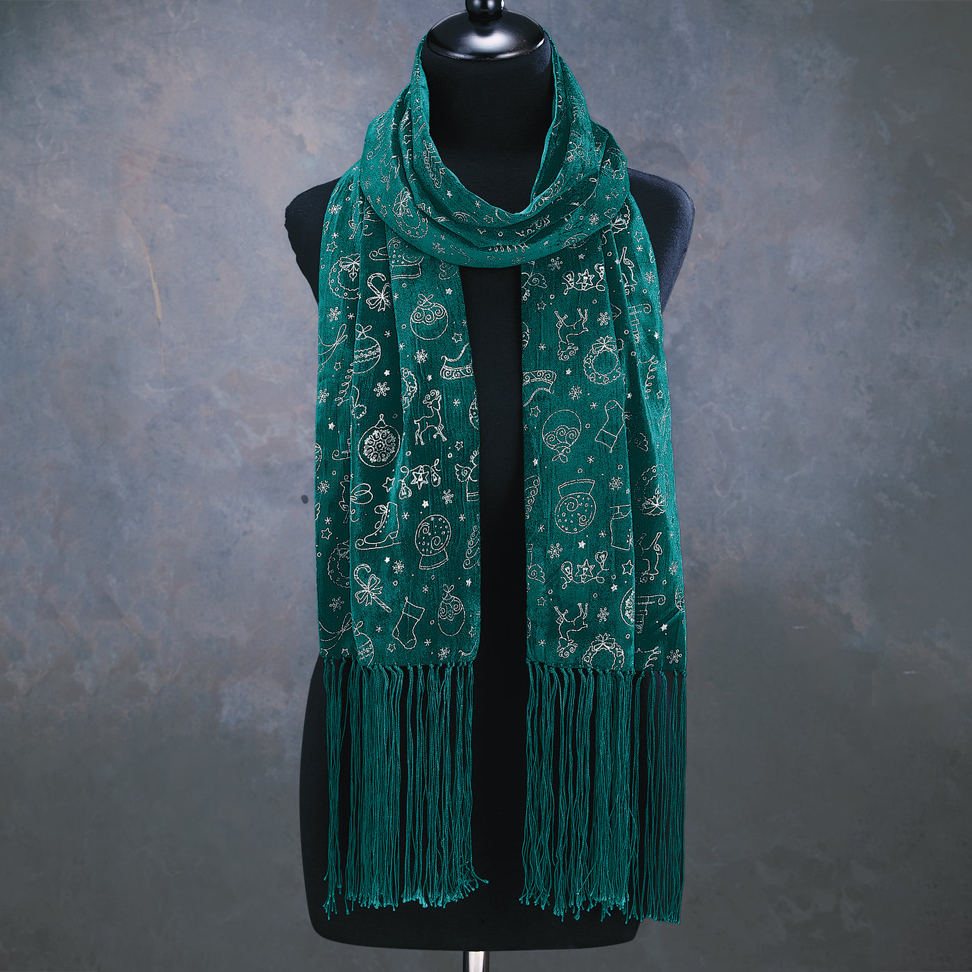 Velvet Christmas Dreams Scarf