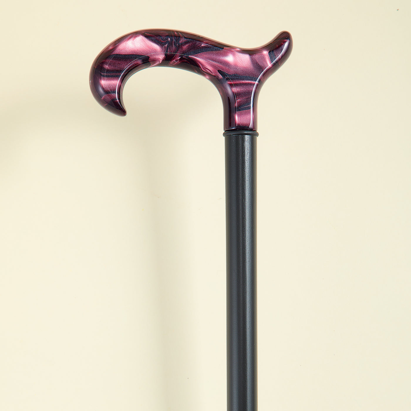 Purple Pearlized Walking Cane | Uno Alla Volta