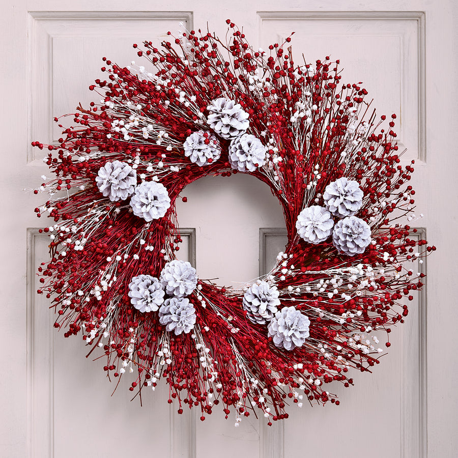 Snowy Morning Wreath