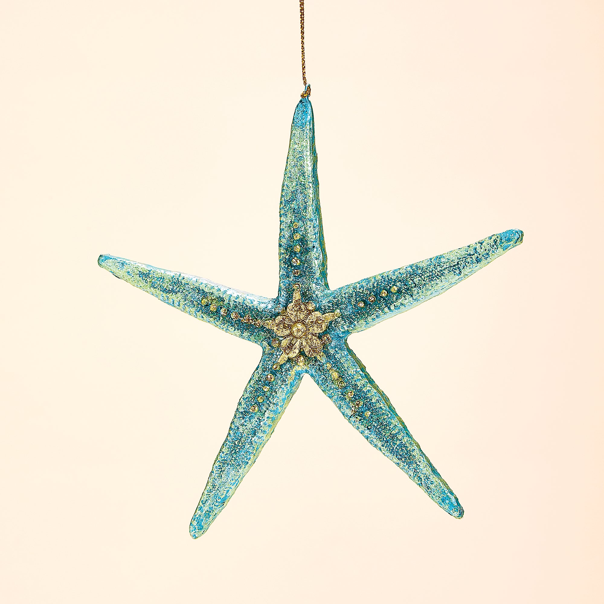 Hand-Painted Starfish Ornament