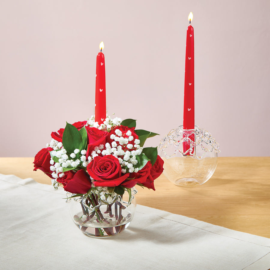 Borosilicate Glass Candle Holder & Vase