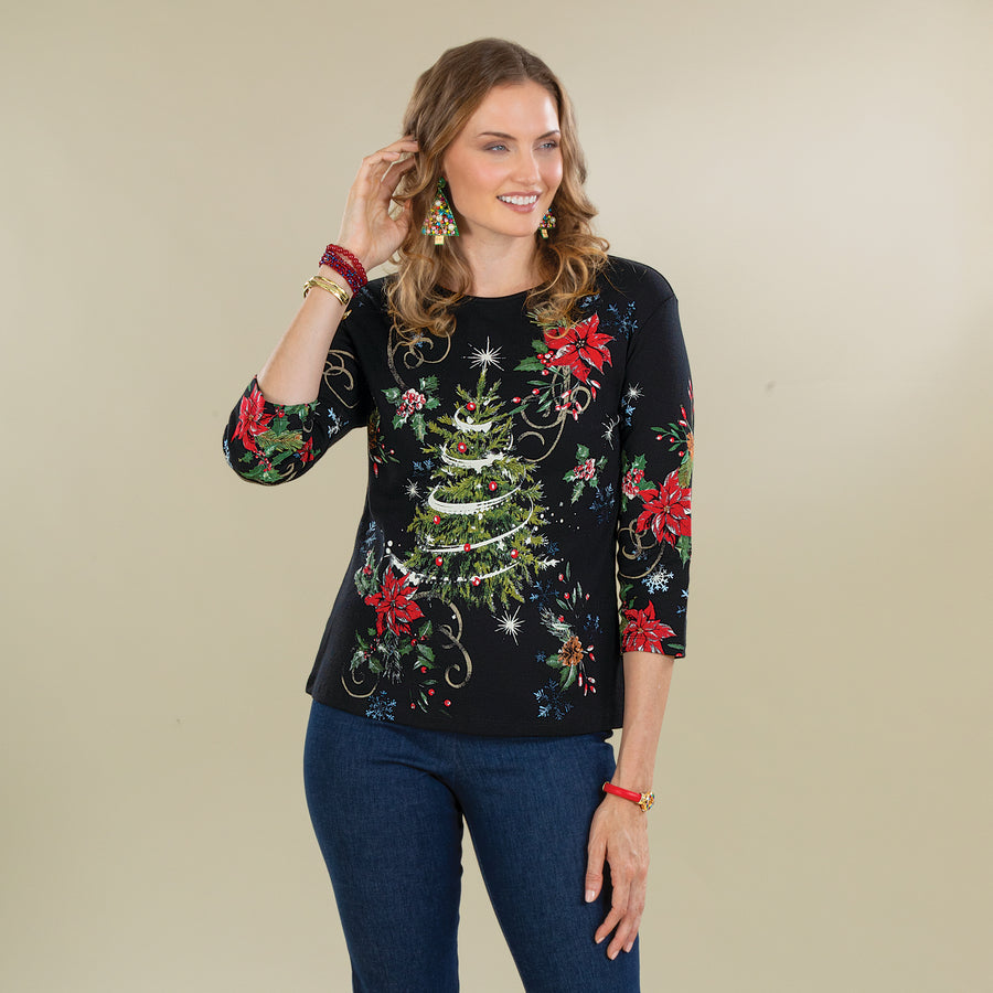 Christmas Magic Cotton Top