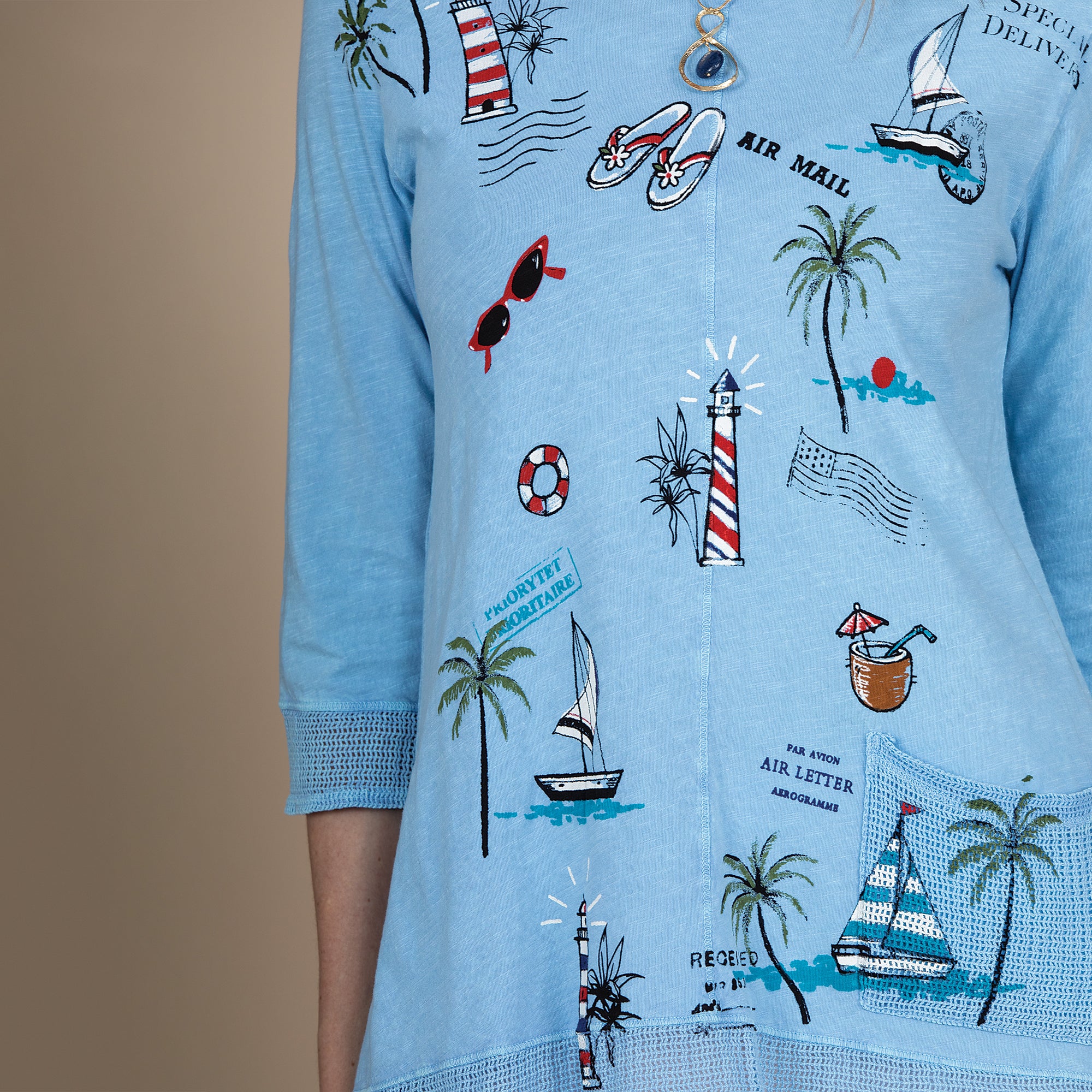 Take Me To The Beach Tunic