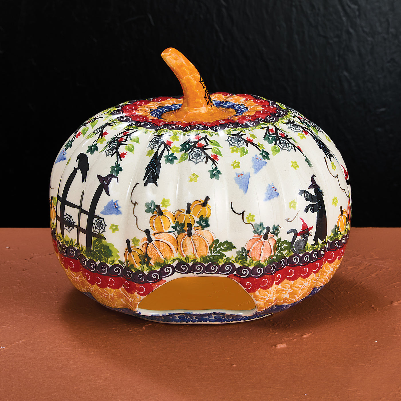 2024 Edition Halloween Polish Pottery Jack O' Lantern