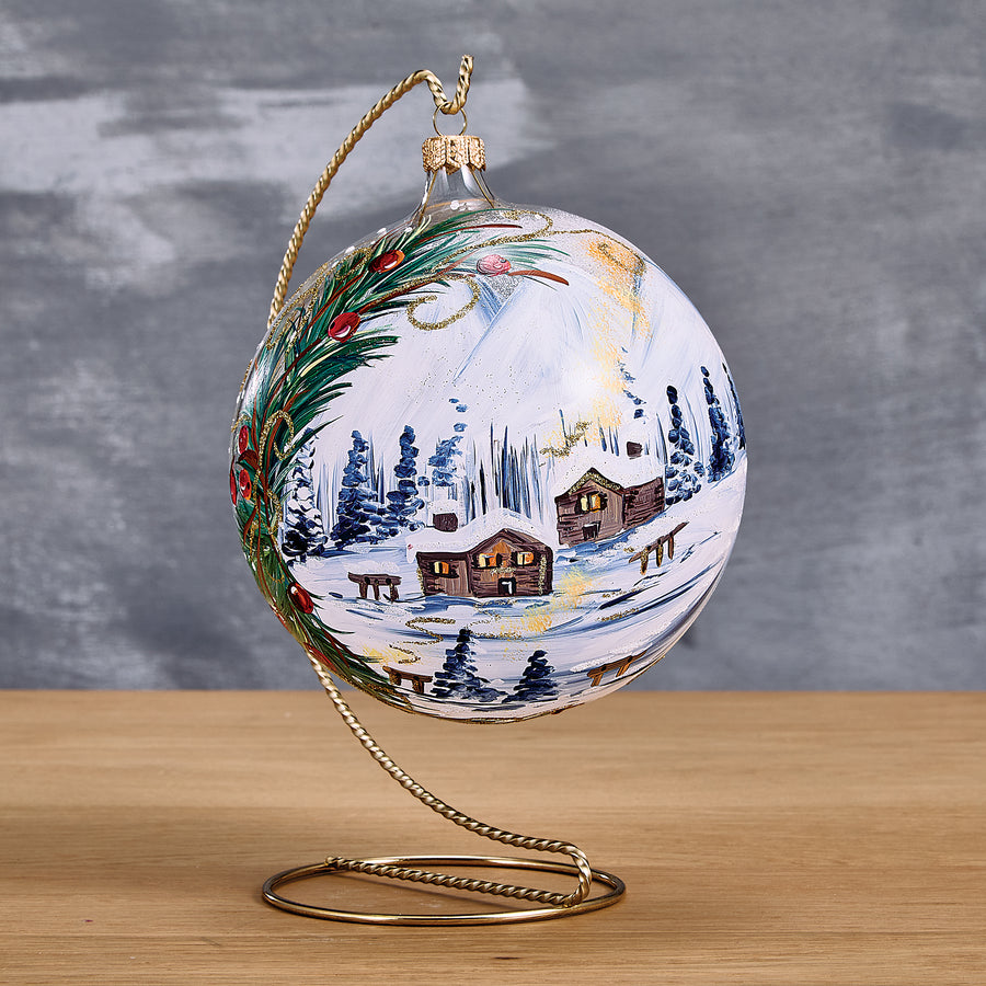 Winter Village Lago Di Como Ornament