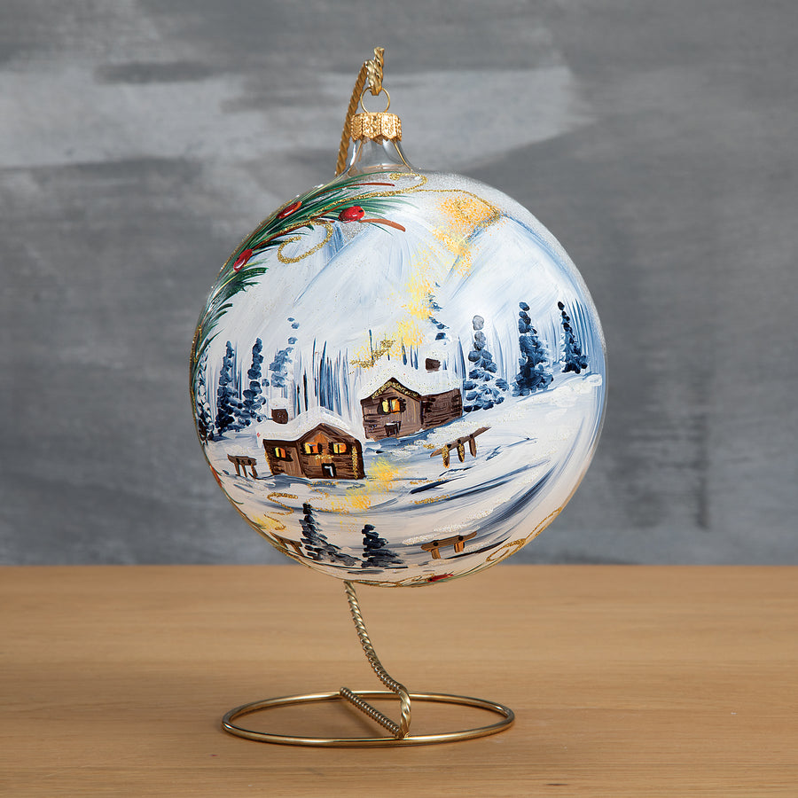 Winter Village Lago Di Como Ornament