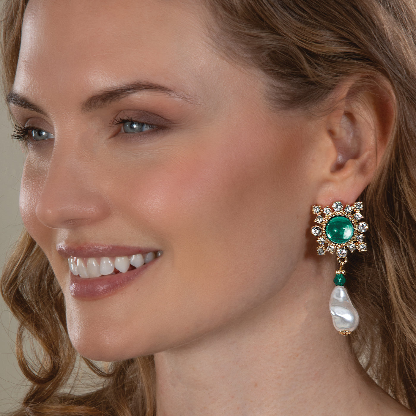 Regal Elegance Drop Earrings