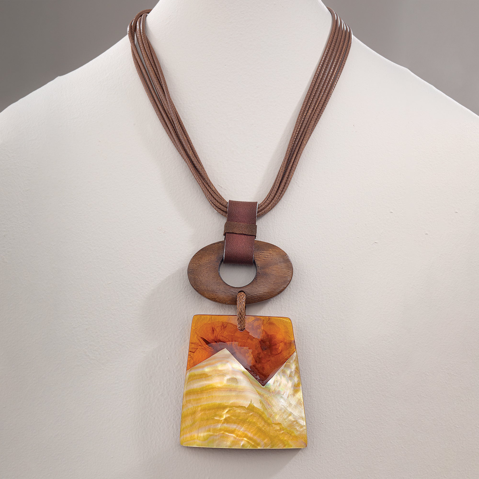 Luminous Mountains Statement Necklace (Preorder)