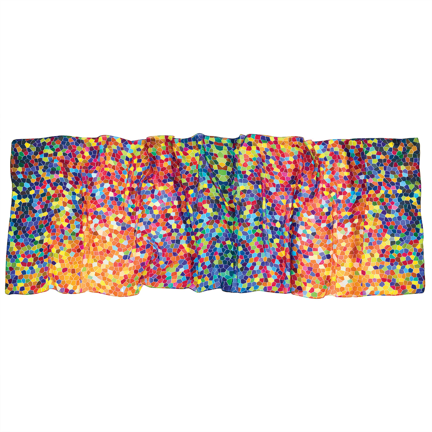 Colorful Confetti Silk Scarf