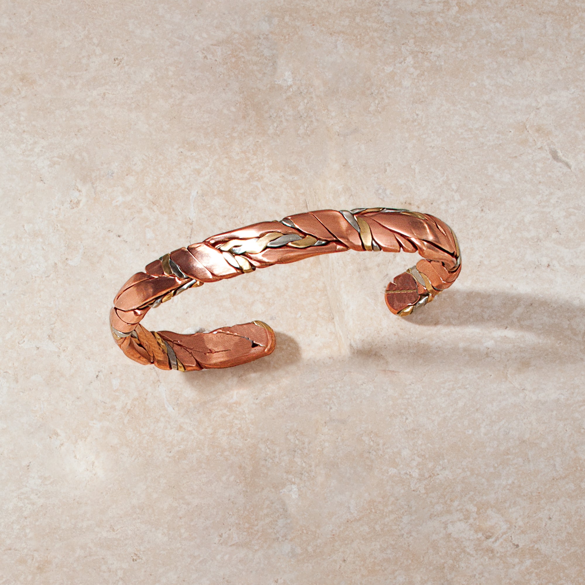 His & Hers Copper Sage Cuff