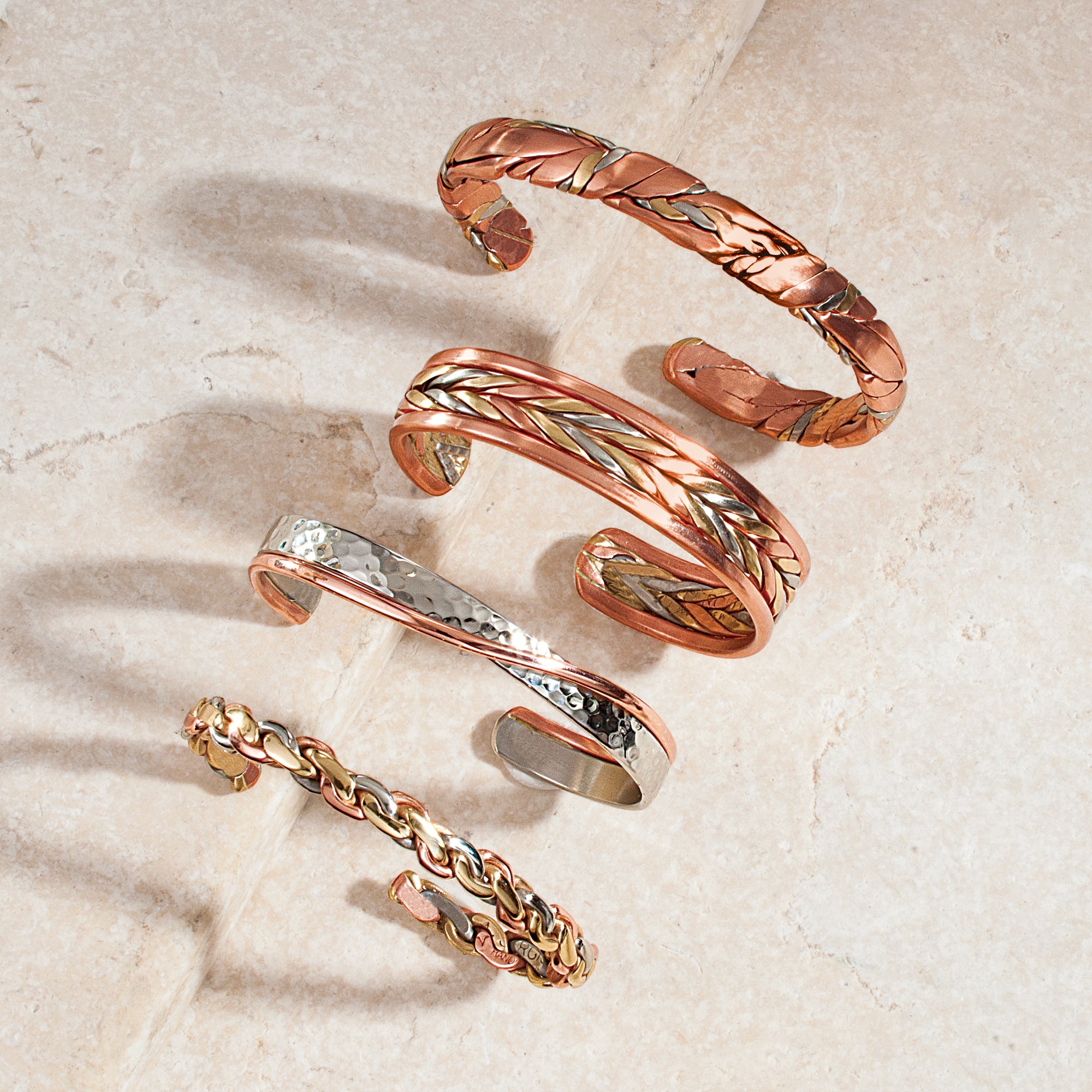 His & Hers Copper Sage Cuff