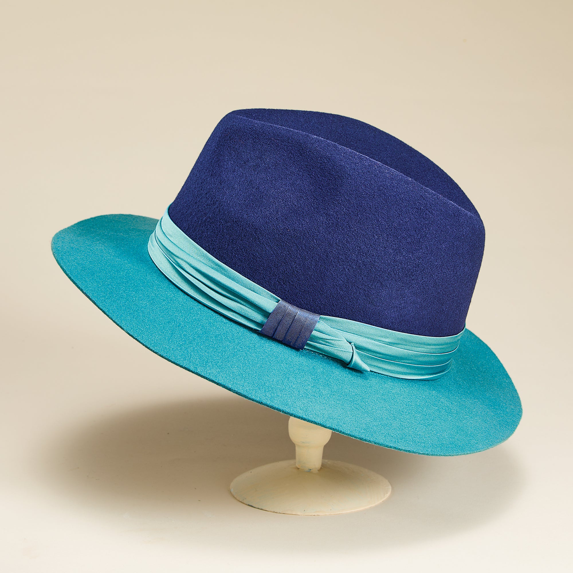 Aurelia Two-Tone Fedora (Preorder)