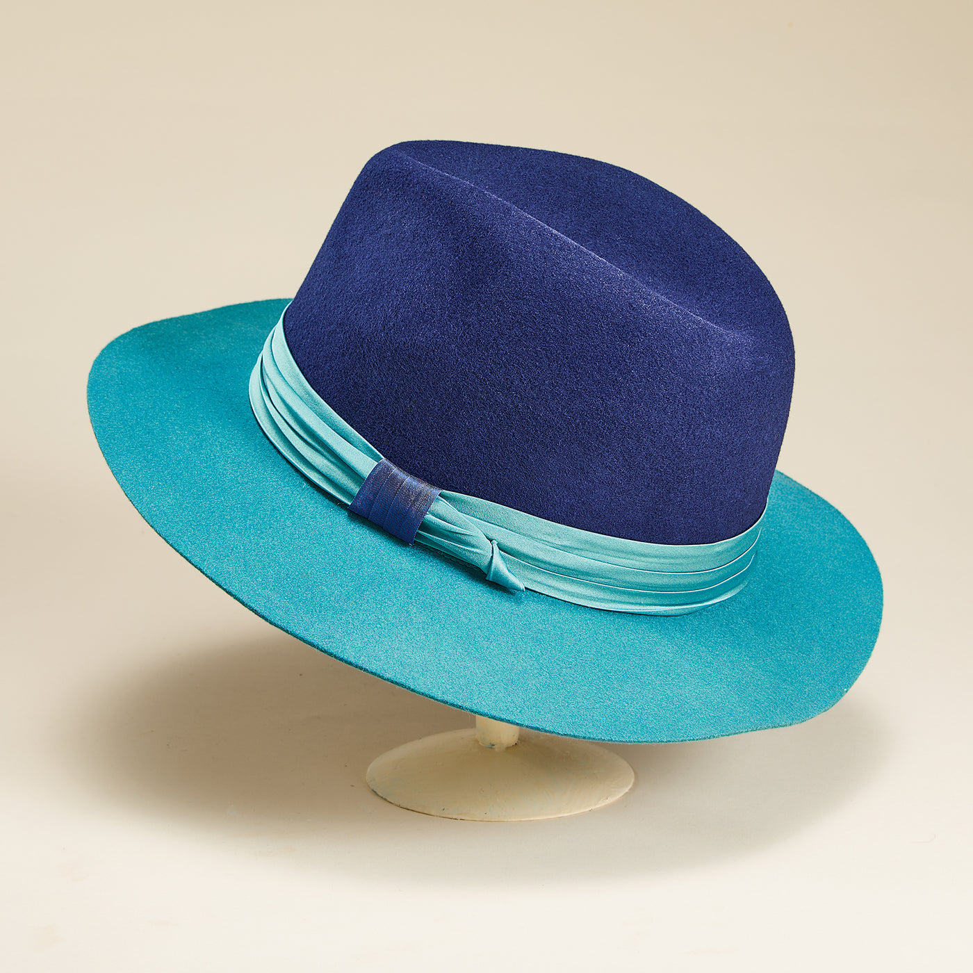 Aurelia Two-Tone Fedora (Preorder)