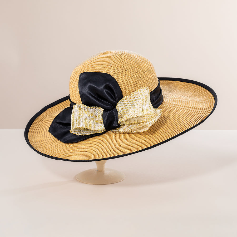 Samantha Wide-Brimmed Sun Hat