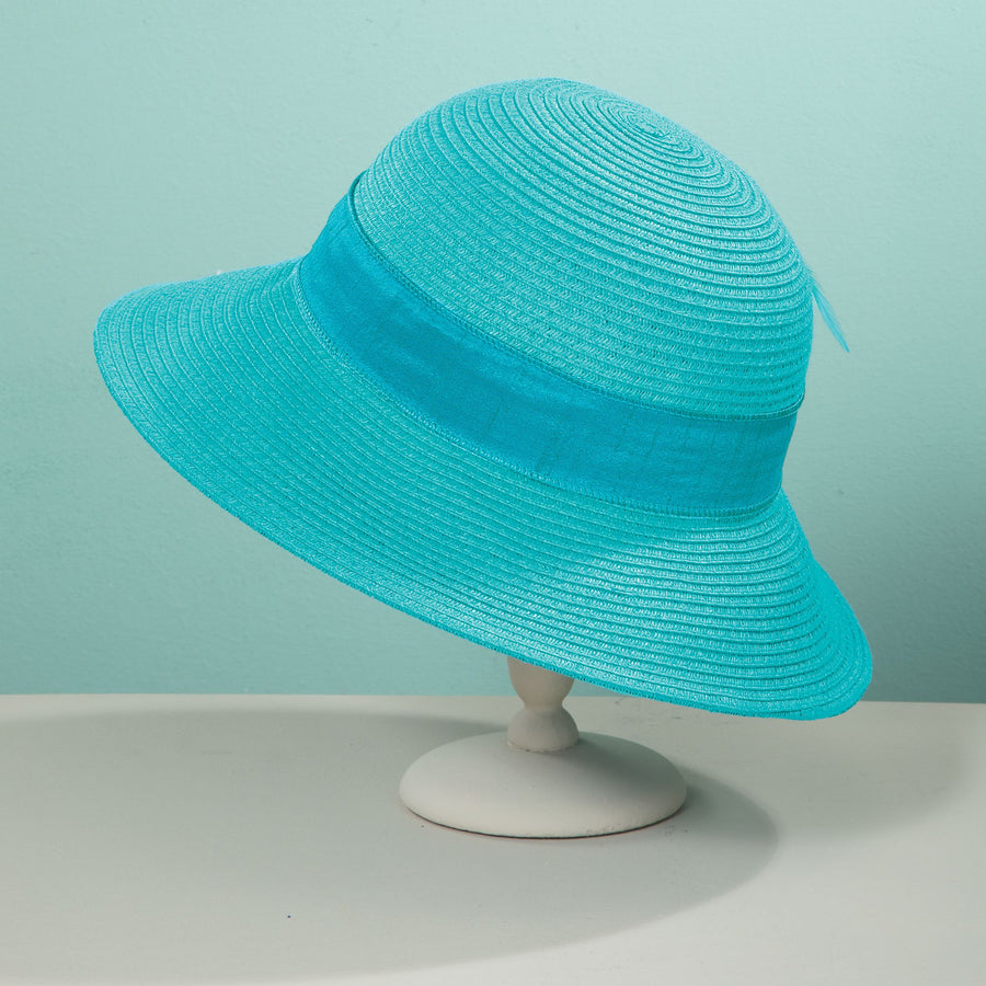 Alicia Aqua Green Sun Hat