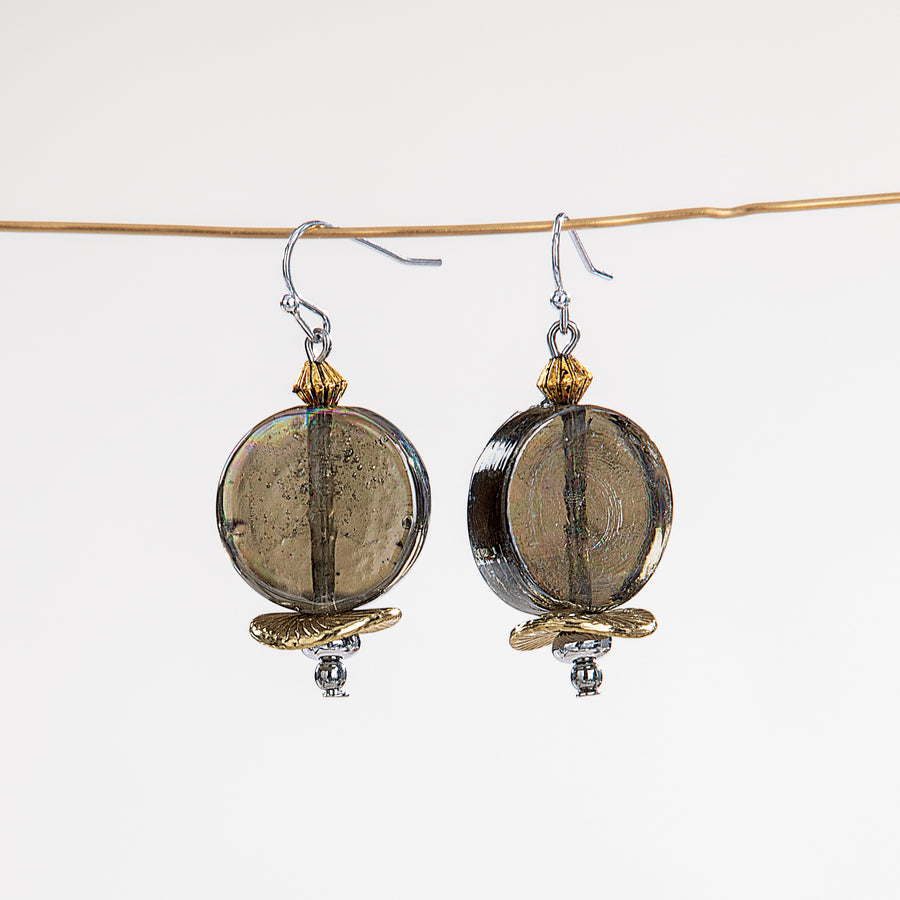 Safari Chic Beaded Earrings (Preorder)