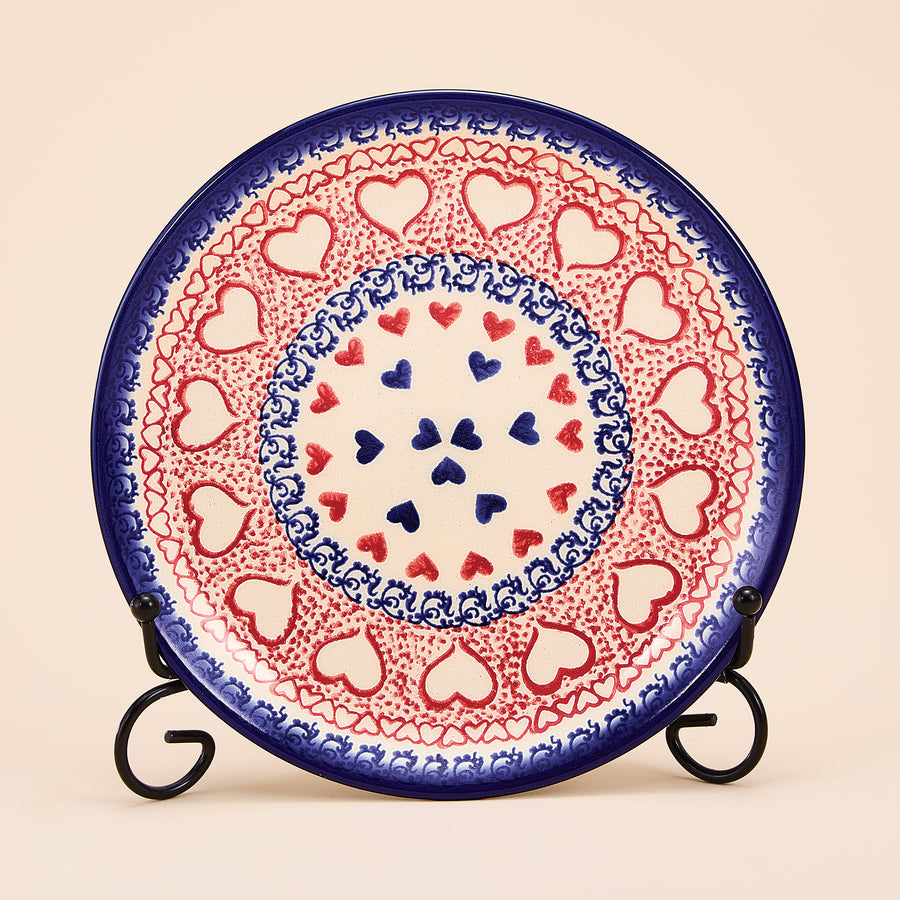 Polish Pottery Lovely in Lace Small Plate (Preorder)