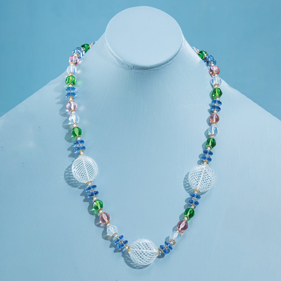Murano Glass Pastel Passion Necklace