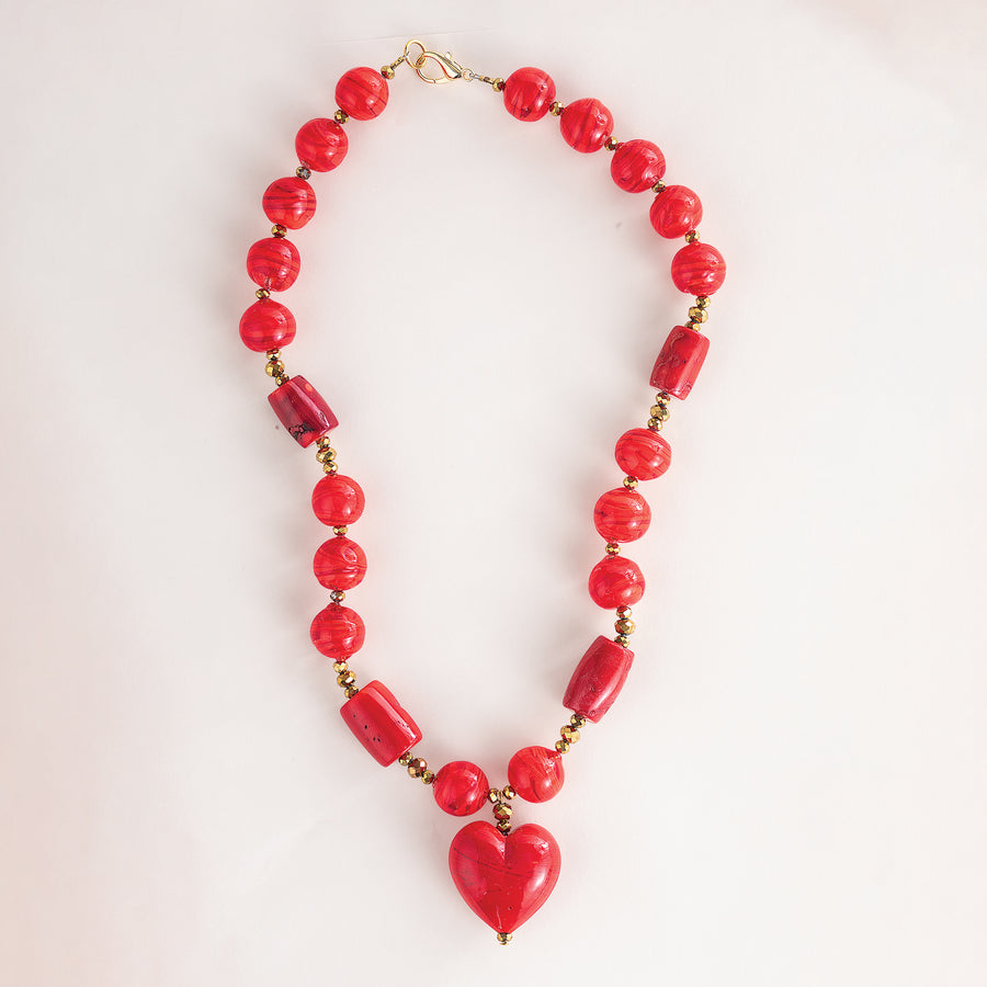 Big Love Murano Glass Necklace