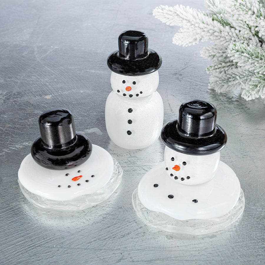 The Melting Snowman Set Of 3