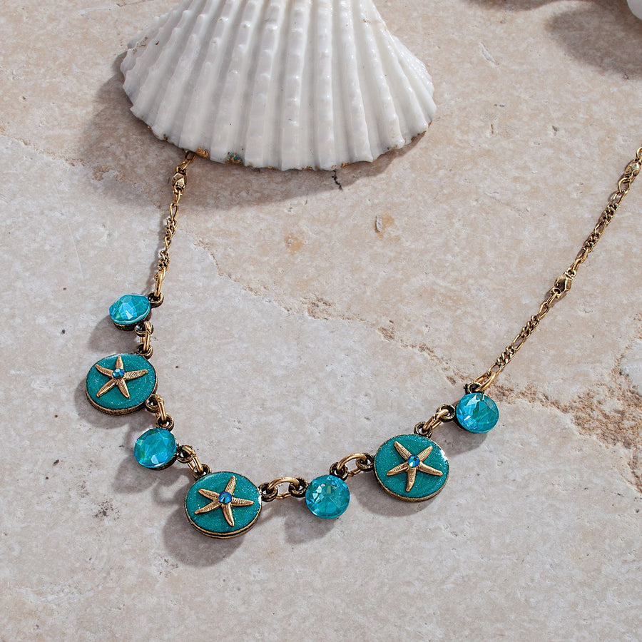 Summer Starfish Necklace