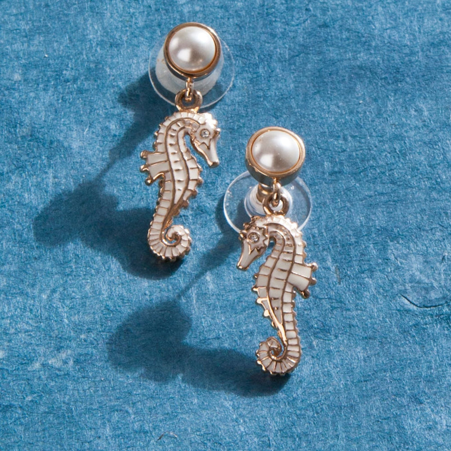 Daniel Lyons' Coastal Charms Seahorse Earrings