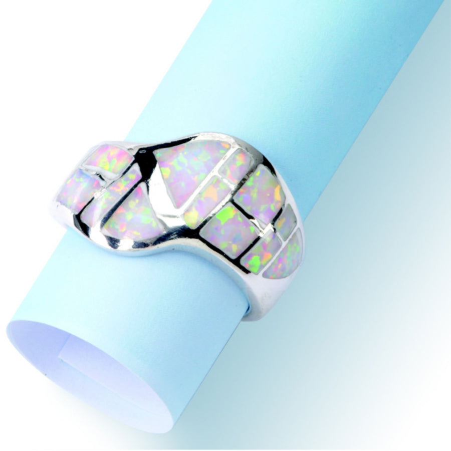 Dazzling Opal Ring Size 6 through 10