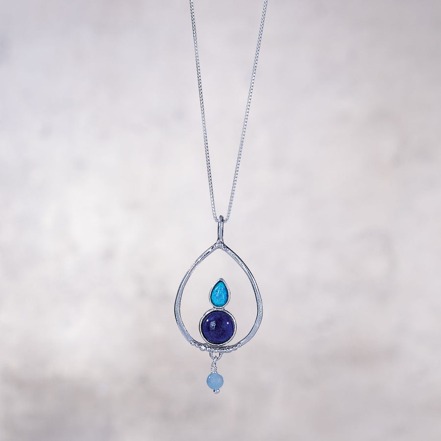 Gemstone Tears Necklace