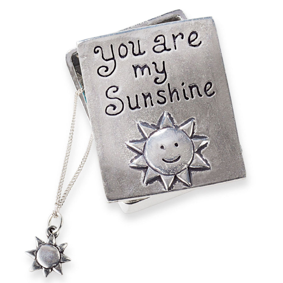 You Are My Sunshine Pewter Wish Box