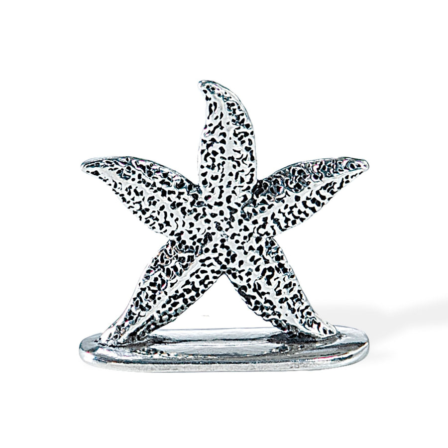 Hand-Cast Pewter Mini Starfish Figurine