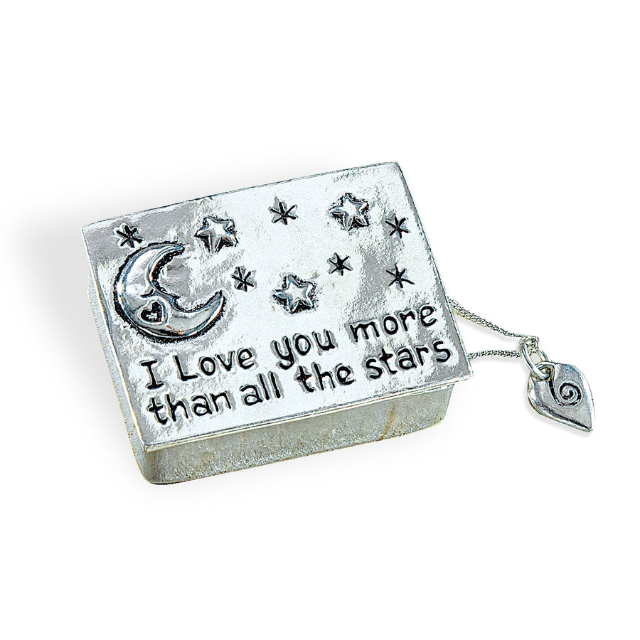 Love You More Pewter Wish Box (Preorder)