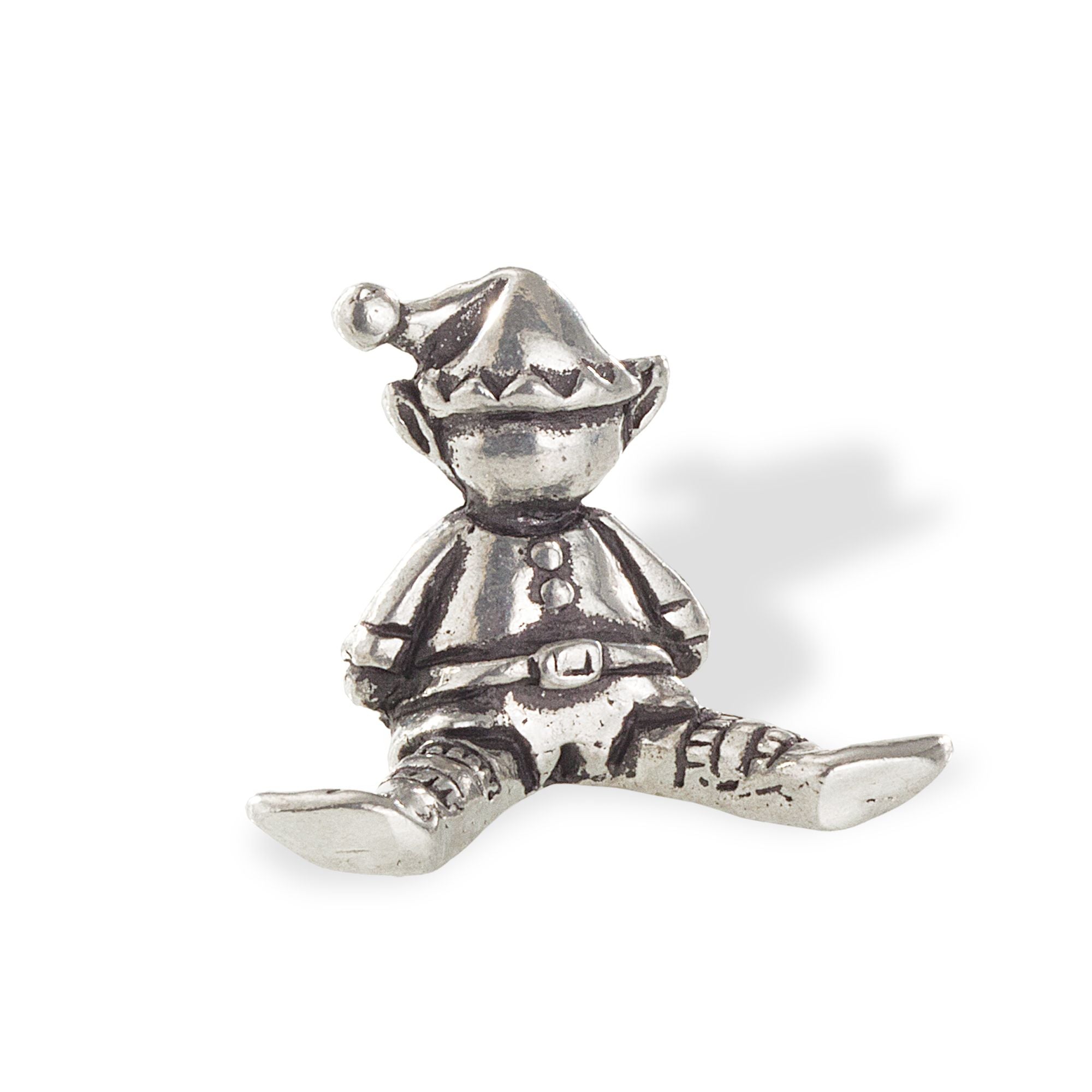 Pewter Holiday Elves Set of 5