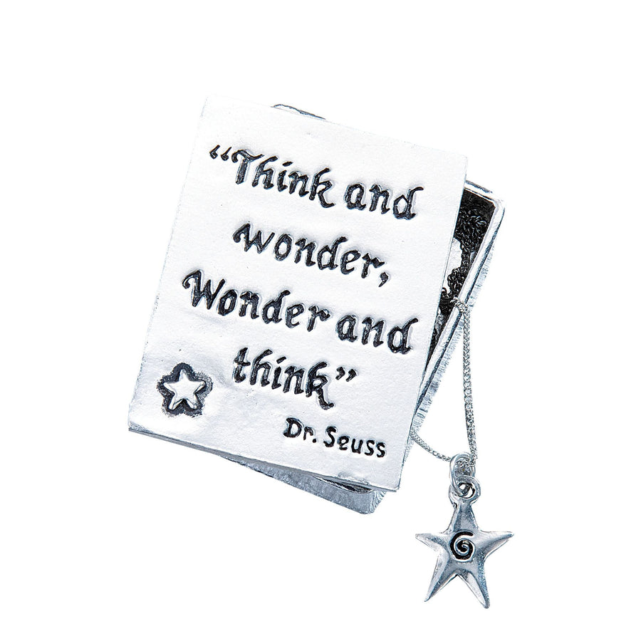 Think & Wonder Pewter Wish Box