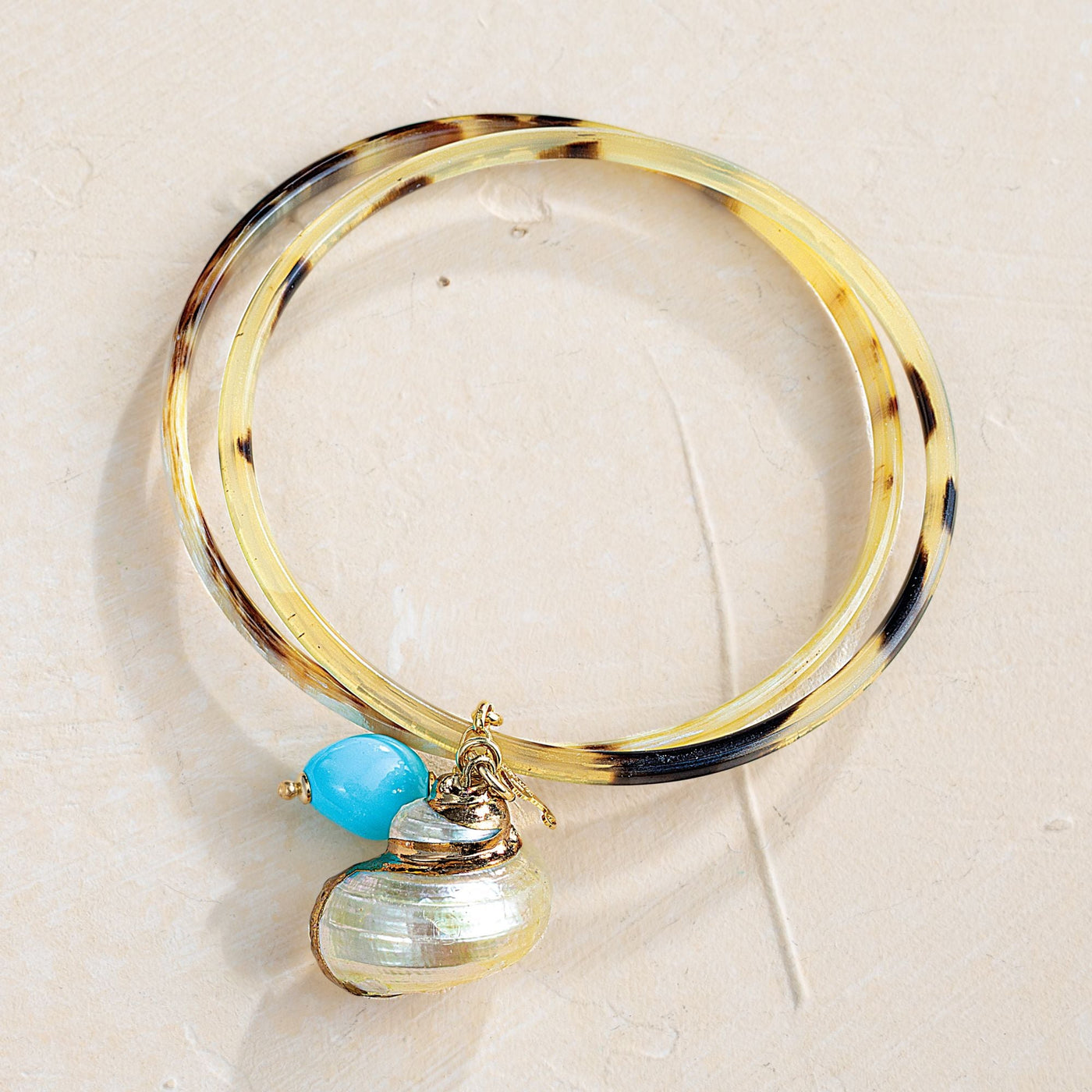 Sea Tides & Turquoise Bangle