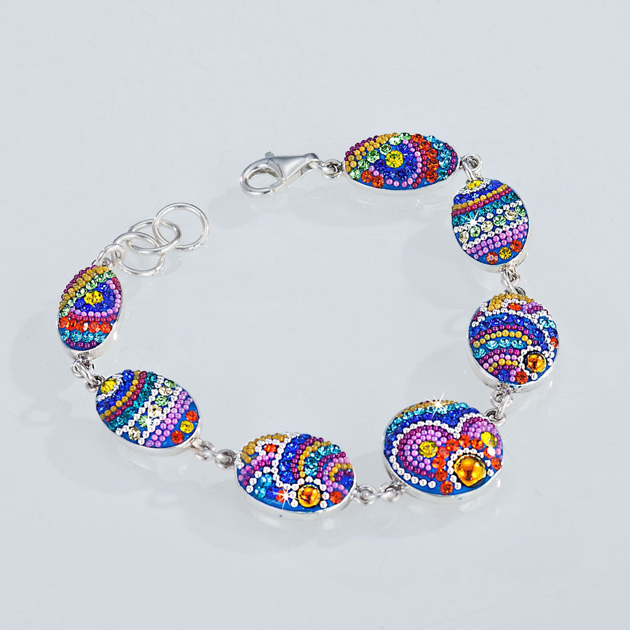 Mexican Mosaic ''Rays Of Color'' Bracelet