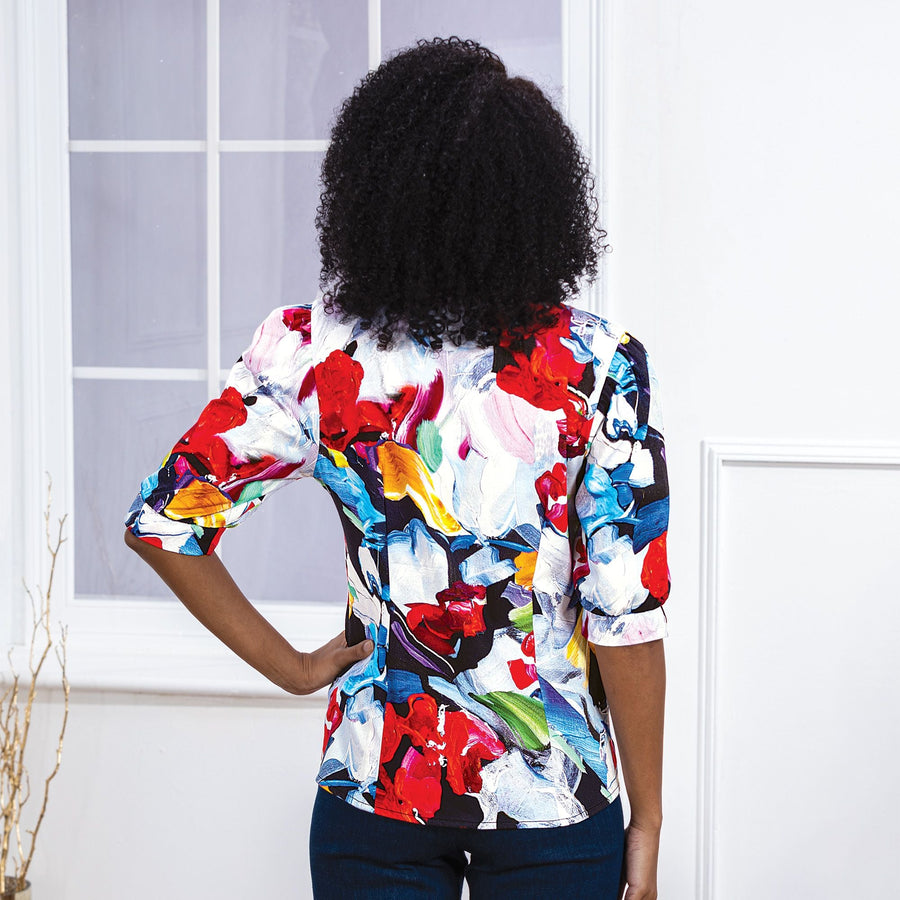 Painter's Dream Collared Blouse