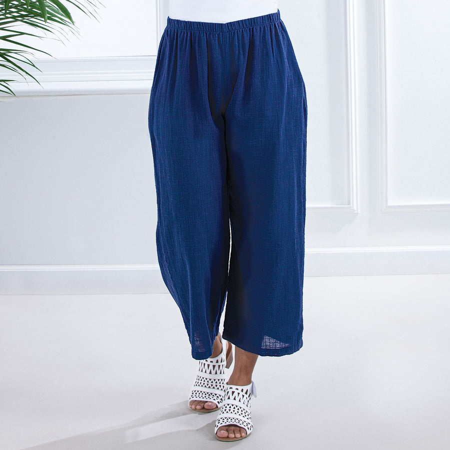 Pull-On Cotton Pant